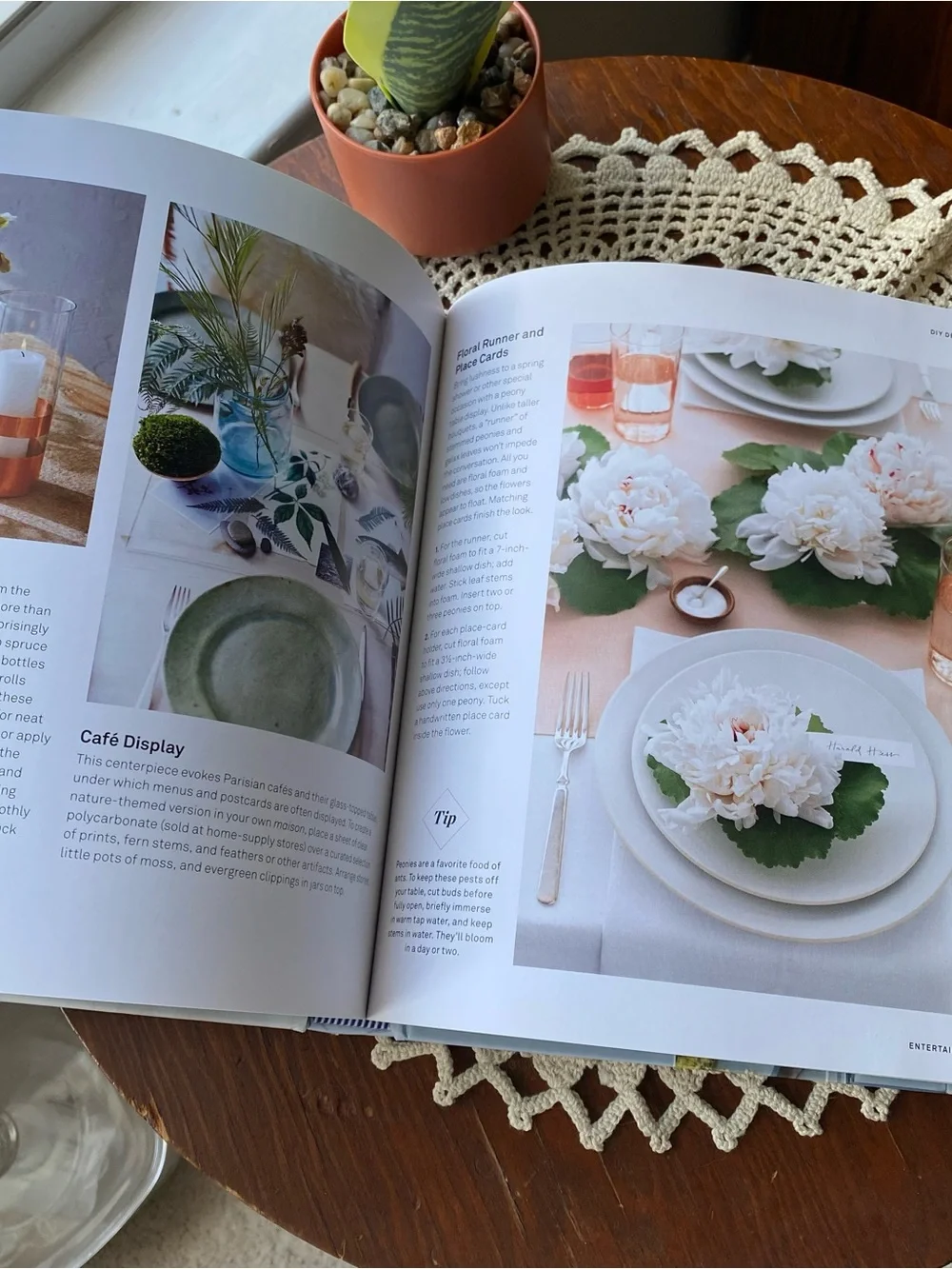 Martha Stewart Very Good Things – Teal and White Hardcover